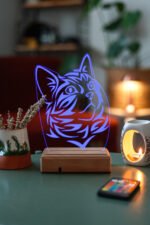 KEDİ 3D 16 RENK GECE LAMBASI - Görsel 6