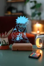 Naruto Uzumaki 3D 16 Renk Gece Lambası - Görsel 3