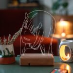 Anime Darling In The Franxx 002 Zero Two 16 Renk Gece Lambası