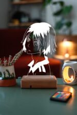 Haikyuu Kenma Kozume 16 Renk Gece Lambası