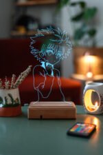 Hunter x Hunter Killua 16 Renk Gece Lambası - Görsel 3
