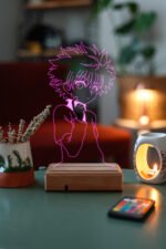 Hunter x Hunter Killua 16 Renk Gece Lambası - Görsel 7