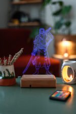 One Piece Rononoa Zoro 16 Renk Gece Lambası - Görsel 2