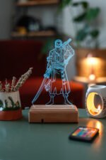 One Piece Rononoa Zoro 16 Renk Gece Lambası - Görsel 3