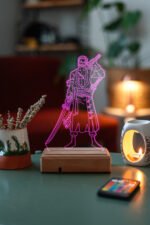 One Piece Rononoa Zoro 16 Renk Gece Lambası - Görsel 7