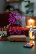 Banana Fish Ash Lynx 16 Renk Gece Lambası - Görsel 3