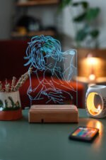 Banana Fish Ash Lynx 16 Renk Gece Lambası - Görsel 5
