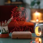 My Hero Academia Shoto Todoroki 16 Renk Gece Lambası