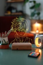 My Hero Academia Shoto Todoroki 16 Renk Gece Lambası - Görsel 3