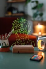 My Hero Academia Shoto Todoroki 16 Renk Gece Lambası - Görsel 4