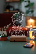 Naruto Kakashi Hatake 16 Renk Gece Lambası - Görsel 4