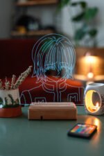 Hunter x Hunter Kurapika 16 Renk Gece Lambası - Görsel 5