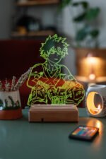 My Hero Academia Katsuki Bakugo 16 Renk Gece Lambası