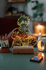 My Hero Academia Katsuki Bakugo 16 Renk Gece Lambası - Görsel 2
