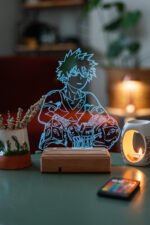 My Hero Academia Katsuki Bakugo 16 Renk Gece Lambası - Görsel 5