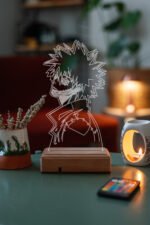 My Hero Academia Dabi 16 Renk Gece Lambası - Görsel 2