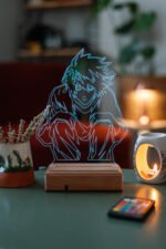 Death Note L 16 Renk Gece Lambası - Görsel 5
