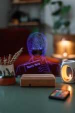 Death Note Light Yagami 16 Renk Gece Lambası - Görsel 6