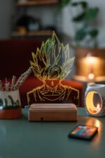 Dragon Ball Z Goku 16 Renk Gece Lambası