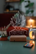 Dragon Ball Z Goku 16 Renk Gece Lambası - Görsel 3