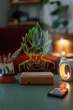 Dragon Ball Z Goku 16 Renk Gece Lambası - Görsel 4