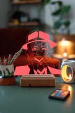 Bungo Stray Dogs Chuuya Nakahara 16 Renk Gece Lambası - Görsel 2