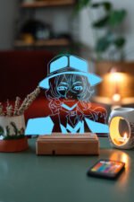 Bungo Stray Dogs Chuuya Nakahara 16 Renk Gece Lambası - Görsel 6