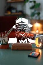 Bungo Stray Dogs Chuuya Nakahara 16 Renk Gece Lambası - Görsel 7