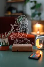 Bungo Stray Dogs Dazai Osamu 16 Renk Gece Lambası