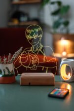 Haikyuu Tobio Kageyama 16 Renk Gece Lambası - Görsel 3