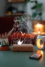 Banana Fish Ash & Eiji 16 Renk Gece Lambası - Görsel 6