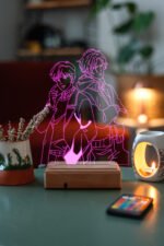 Banana Fish Ash & Eiji 16 Renk Gece Lambası - Görsel 7