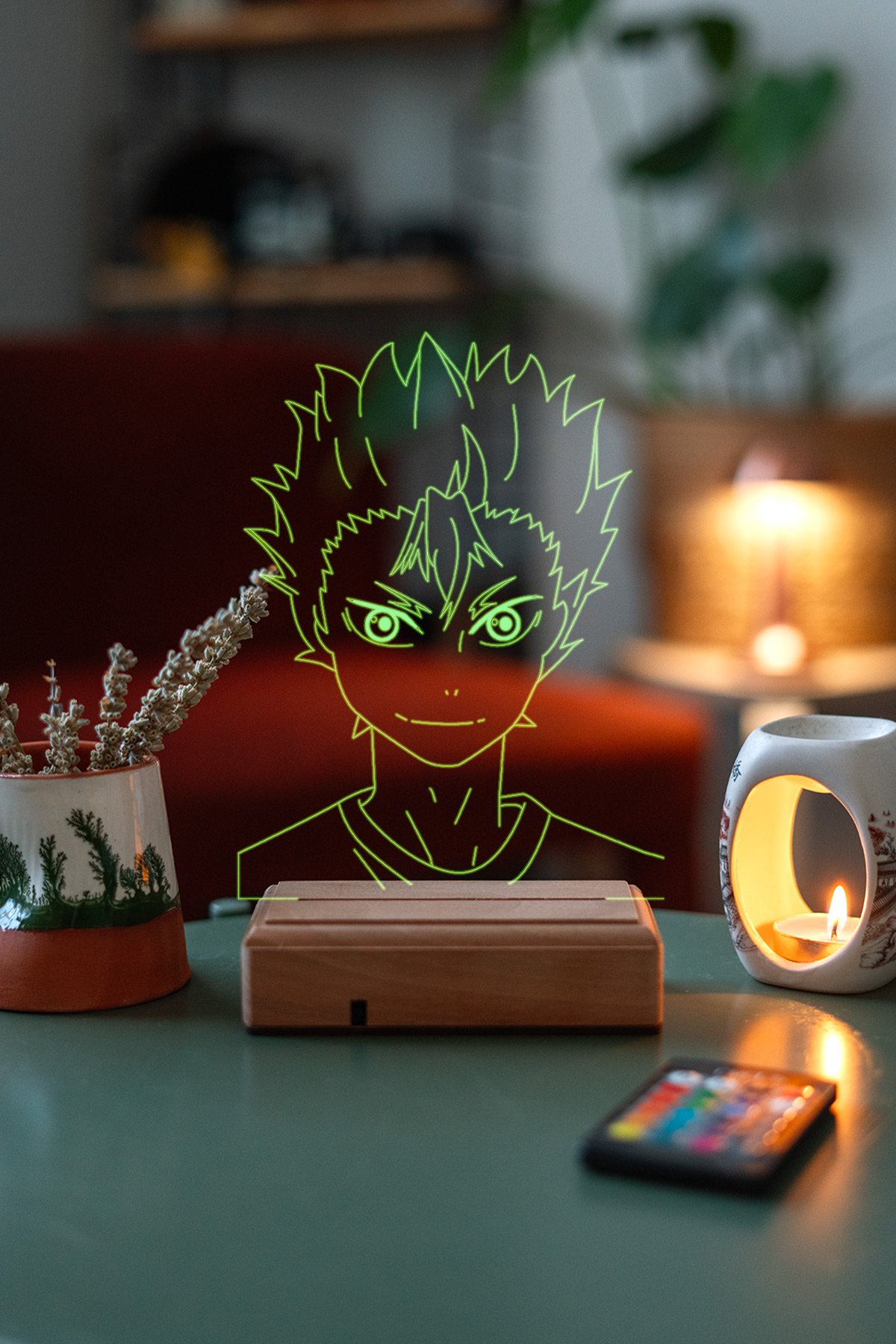 MDW-ANM-049 Haikyuu Nishinoya 16 Renk Gece Lambası - Görsel 1