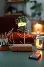 Gojo Satoru Jujutsu Kaisen 16 Renk Gece Lambası - Görsel 2