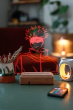 Gojo Satoru Jujutsu Kaisen 16 Renk Gece Lambası - Görsel 3