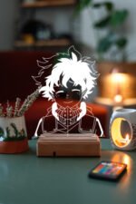 Deku Izuku Midoriya My Hero Academia 16 Renk Gece Lambası - Görsel 3