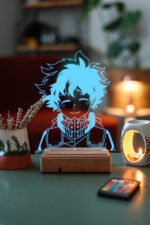 Deku Izuku Midoriya My Hero Academia 16 Renk Gece Lambası - Görsel 4