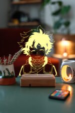 Deku Izuku Midoriya My Hero Academia 16 Renk Gece Lambası - Görsel 5