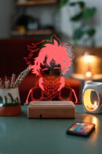 Deku Izuku Midoriya My Hero Academia 16 Renk Gece Lambası - Görsel 6