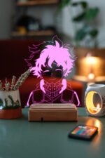 Deku Izuku Midoriya My Hero Academia 16 Renk Gece Lambası - Görsel 7