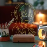 Shinoa Hiragi Owari no Seraph 16 Renk Gece Lambası