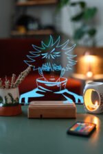 Megumi Fushiguro Jujutsu Kaisen 16 Renk Gece Lambası
