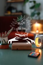 Megumi Fushiguro Jujutsu Kaisen 16 Renk Gece Lambası - Görsel 5