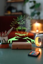 Megumi Fushiguro Jujutsu Kaisen 16 Renk Gece Lambası - Görsel 7