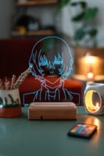 Dazai Osamu 16 Renk Gece Lambası - Görsel 2