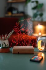 Nagito Komaeda 16 Renk Gece Lambası - Görsel 2