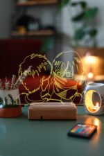 Attack on Titan Mikasa - Eren 16 Renk Gece Lambası - Görsel 5
