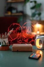 Attack on Titan Mikasa - Eren 16 Renk Gece Lambası - Görsel 7