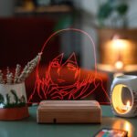 Mikasa Ackerman AOT 16 Renk Gece Lambası