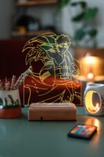 Naruto Gaara 16 Renk Gece Lambası - Görsel 5
